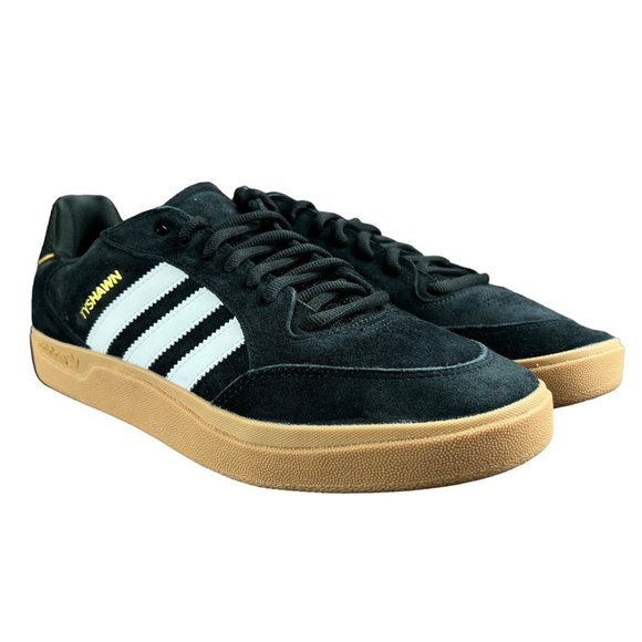 Adidas Tyshawn Low Remastered Core Black Gum Shoes IG5280 Men's Sizes 7.5 - 13 - Picture 4 of 9